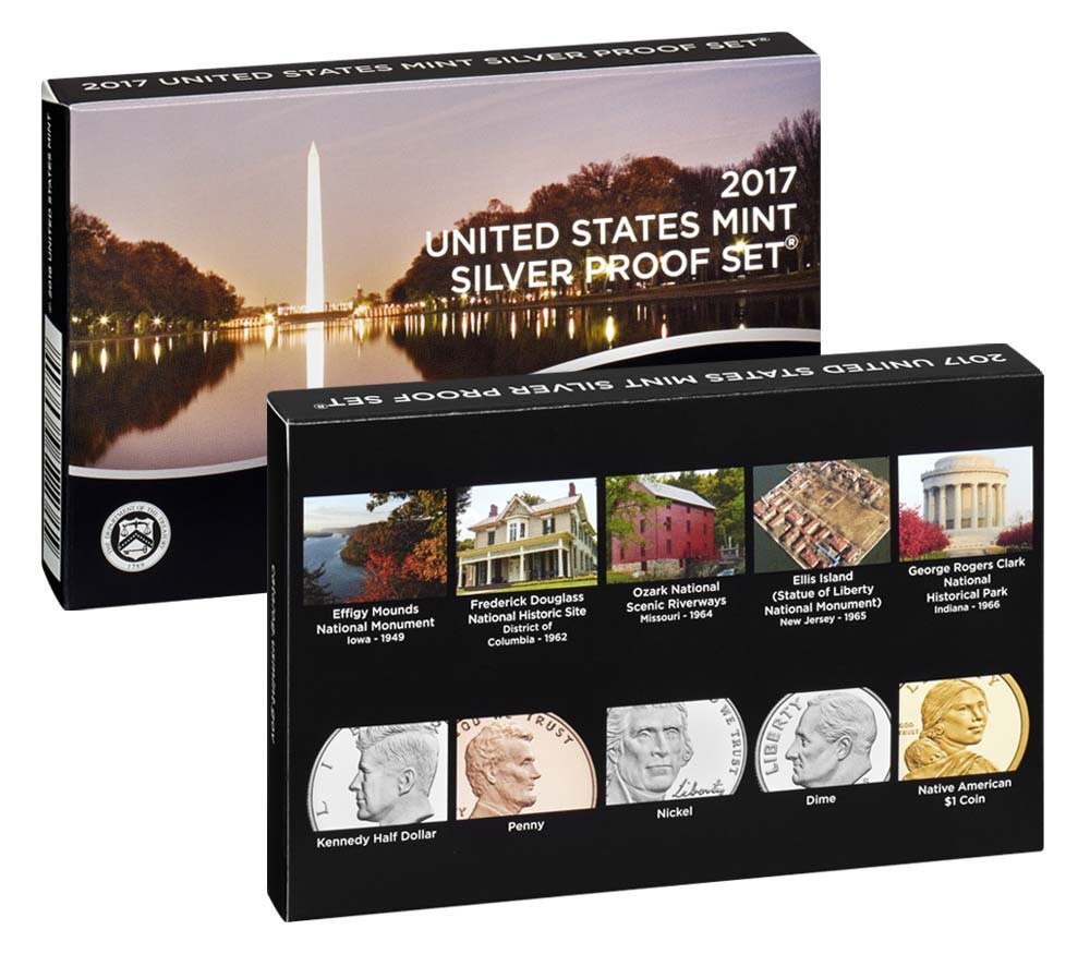2017 United States Mint Silver Proof Coin Set - Click Image to Close